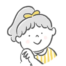 笑顔の女の子のイラスト
